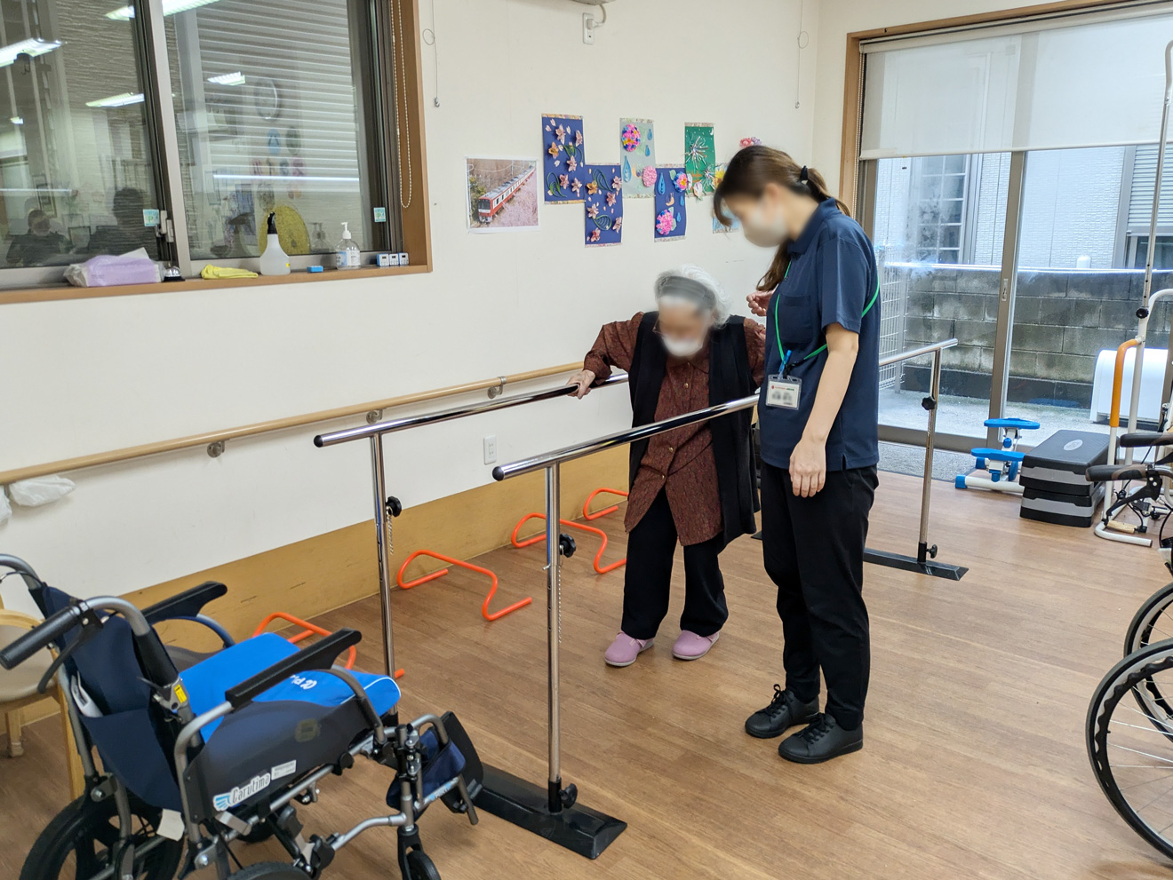 個別機能訓練の様子