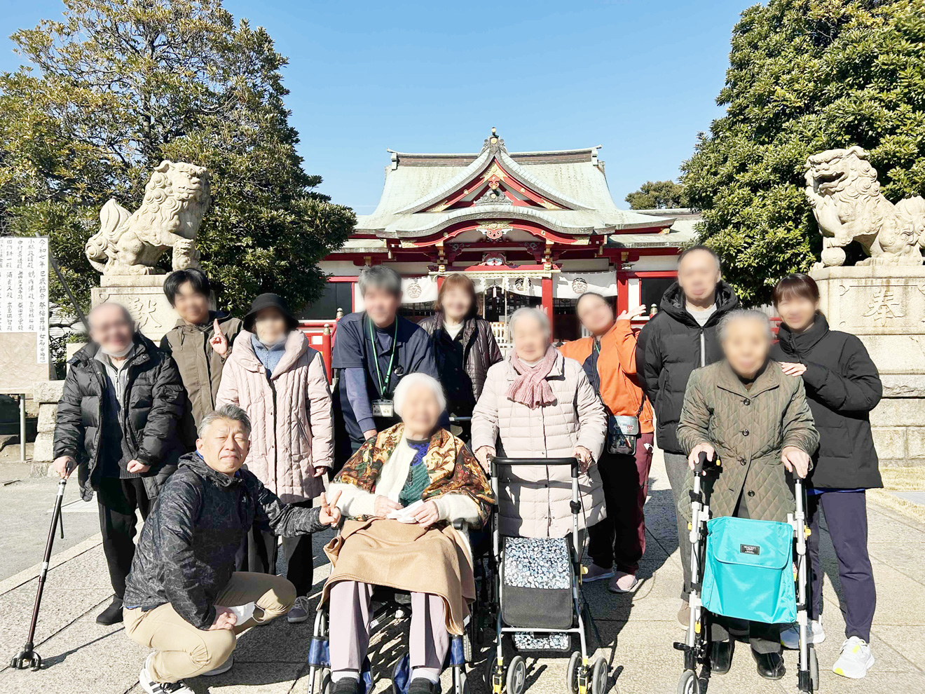 潮田神社に初詣